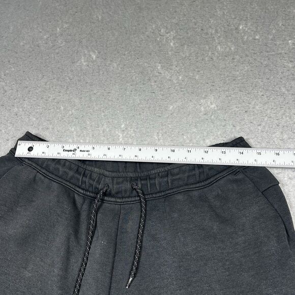 Nike Sportswear Tech Fleece Sweat Shorts Mens Medium Black Pockets Drawstring - Picture 6 of 13